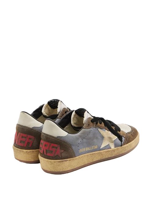 Golden Goose Ball Star Sneakers Golden Goose | GMF00117F00749650933 DENIM/BLU/GREEN/BEIGE/PL